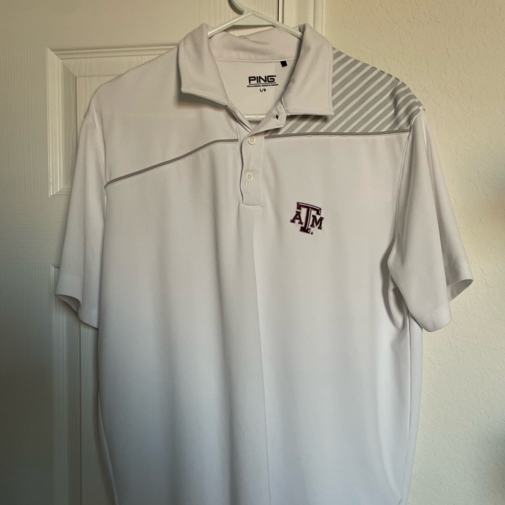 Authentic Texas A&M Golf Shirt